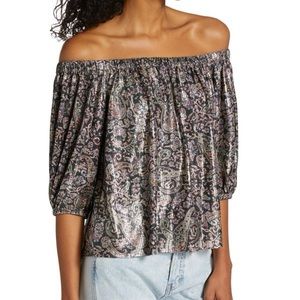 Ba&SH Gustave Off-the-Shoulder Top